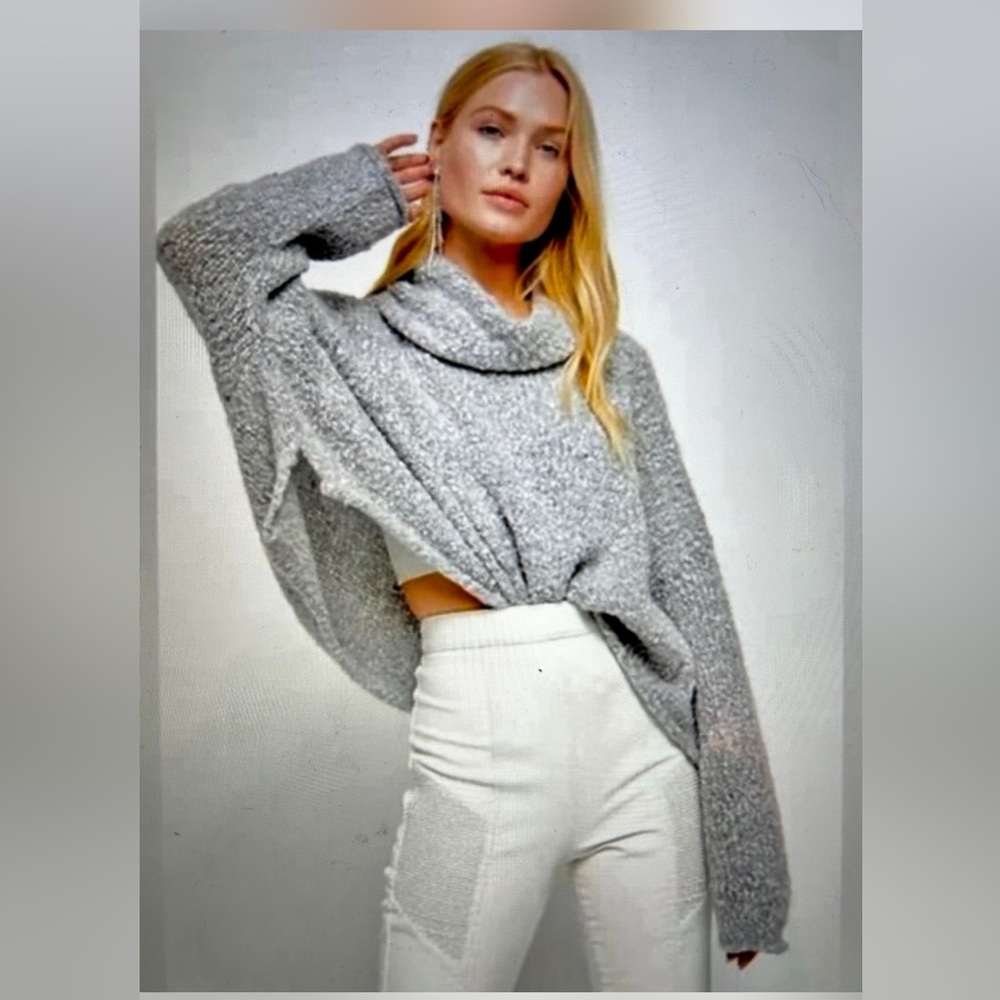 FREE PEOPLE BFF Cowl Neck Sweater